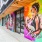 Midtown Square Building Art Mural