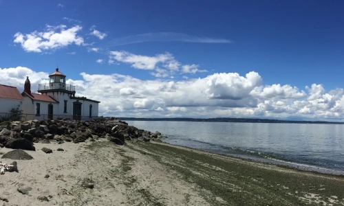 Seattle summer fun activities Lighthouse at Discovery Park Seattle
